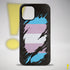 Transgender Pride Flag Ripped Reveal Tough Case